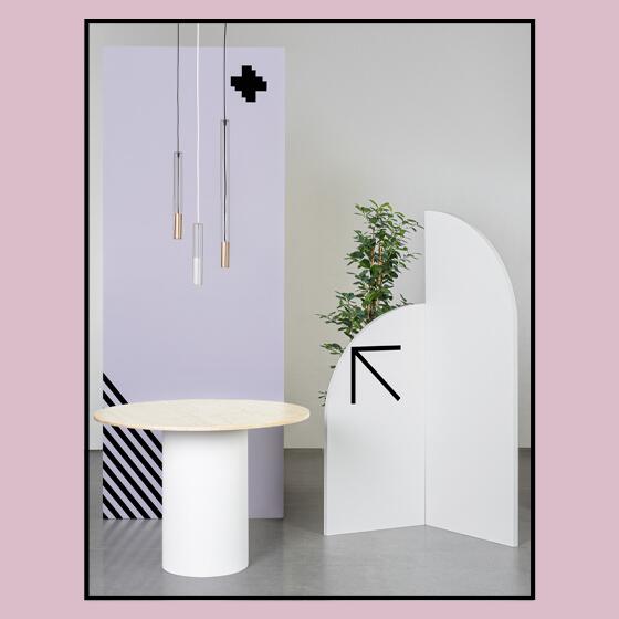 Hanging Lamps, MODERN GLASS mini LED suspended, AQForm