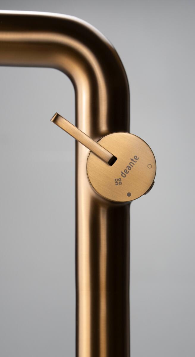 Basin Taps, SILIA Washbasin tap, tall, with rectangular spout, Deante