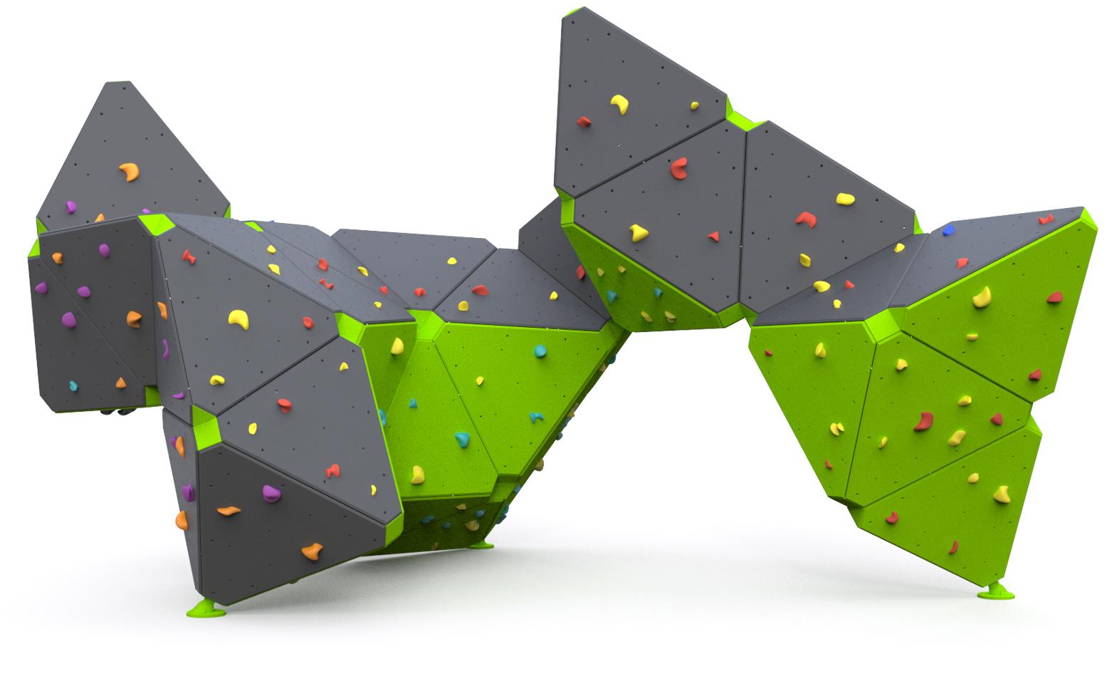 Climbing walls, Climbing wall ZigZag Boulder Z005, Grupa Techramps