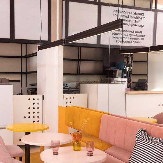 Hanging Lamps, RIBBY line up&down LED suspended, AQForm