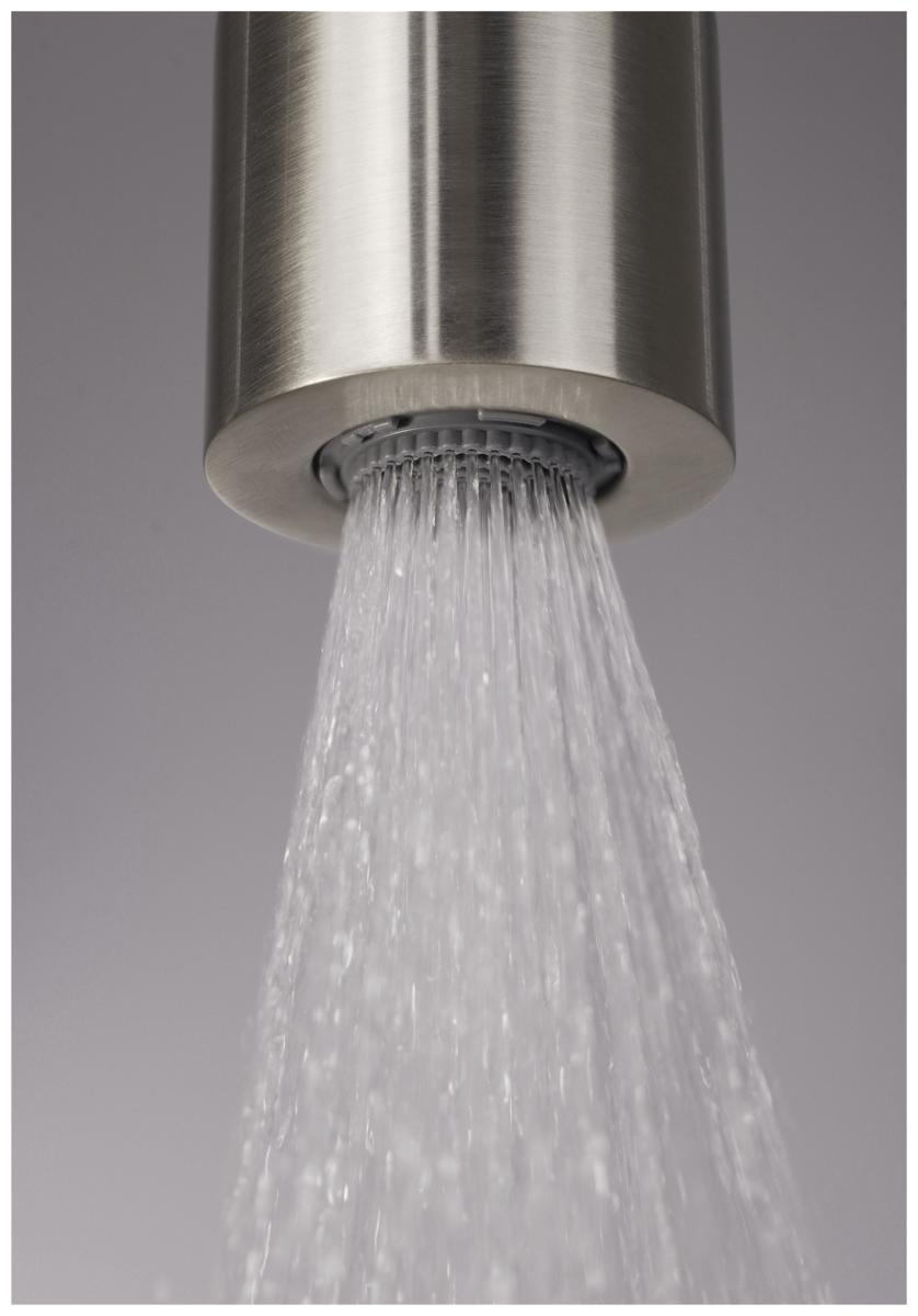 Shower heads, SILIA Shower column, with shower mixer, Deante