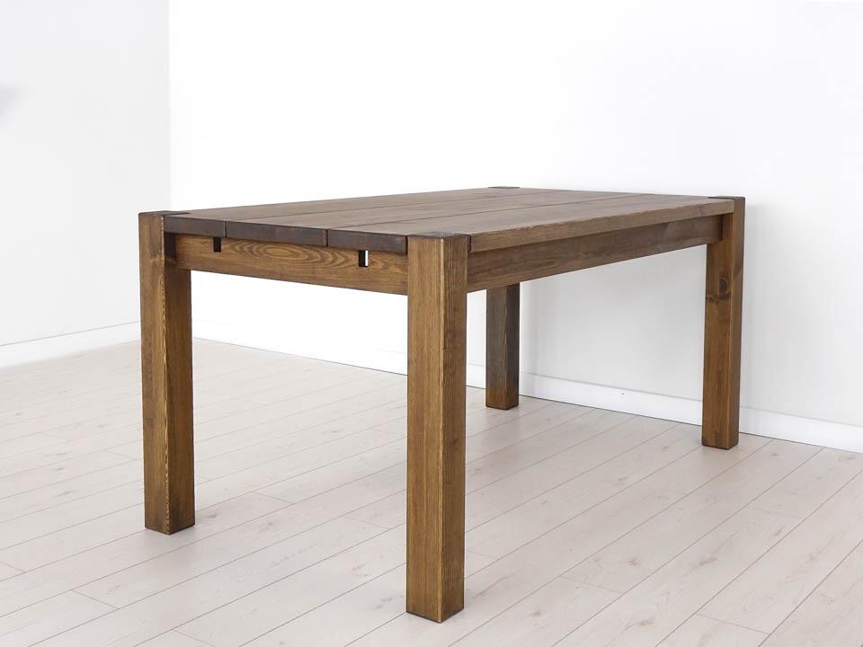 Tables, Pine Wood Dining Table Rustyk 1 - 90 x 140 / 160 / 180 cm, SEART
