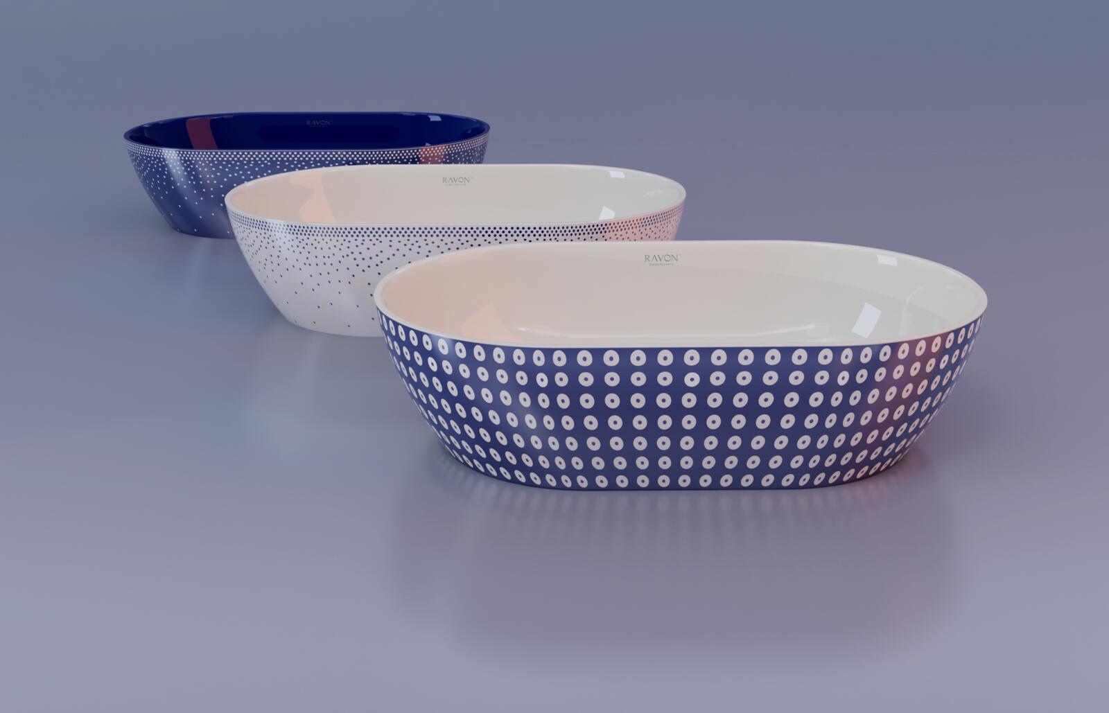 Lavabos de sobremesa, Space - Serenity countertop washbasin, RAVON