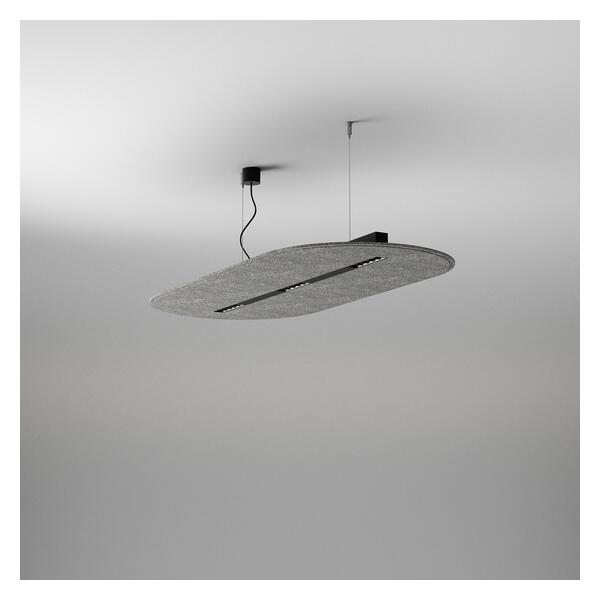 Lampy zwieszane, AQfelt OVALL RAFTER points LED section zwieszany, AQForm