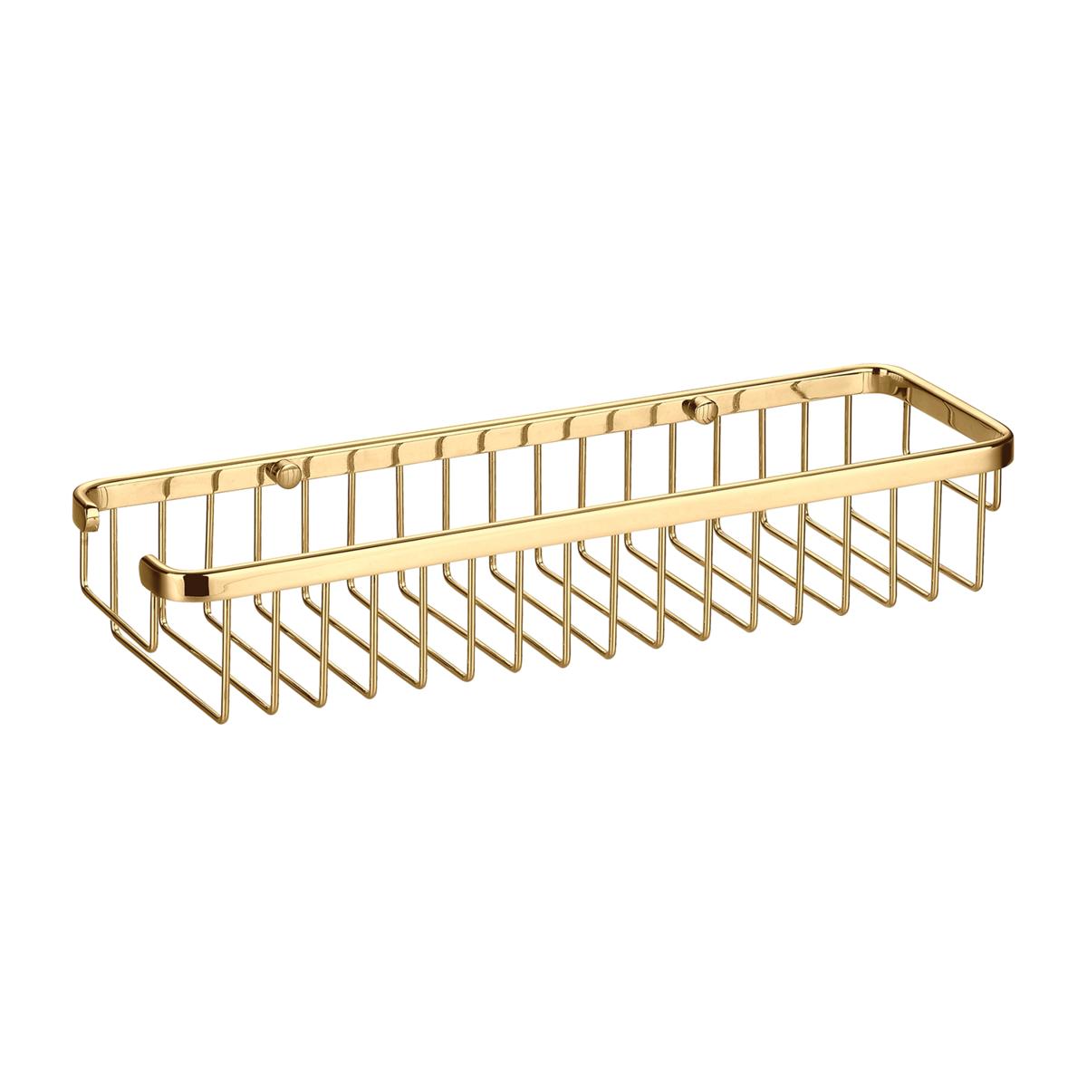 WC Accessories, BASKET 8963AGL - Shower basket, gold, OMNIRES