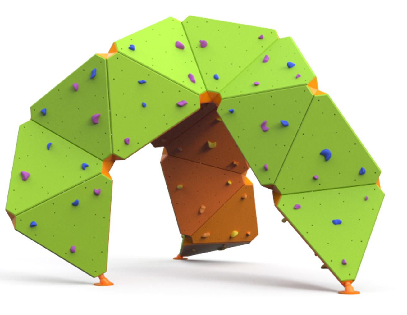 Climbing wall ZigZag Boulder Z002 Grupa Techramps A