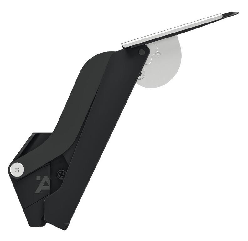 Furniture accessories, Hingeless one-piece flap fitting - Free Space 1.8 Push, Häfele Polska Sp. z o. o.