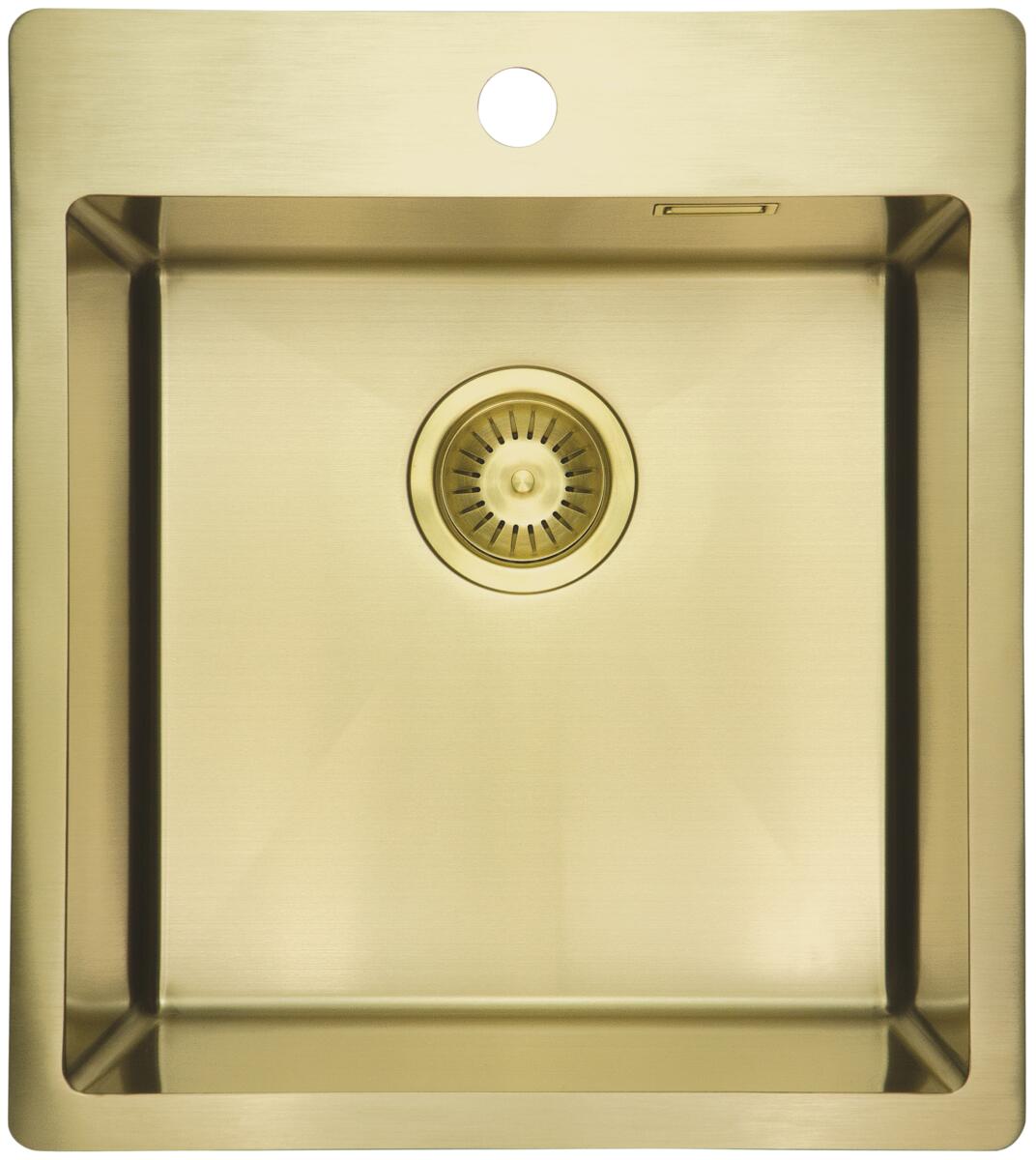 Zlewy kwadratowe, Zlewozmywak stalowy OLFATO, Deante