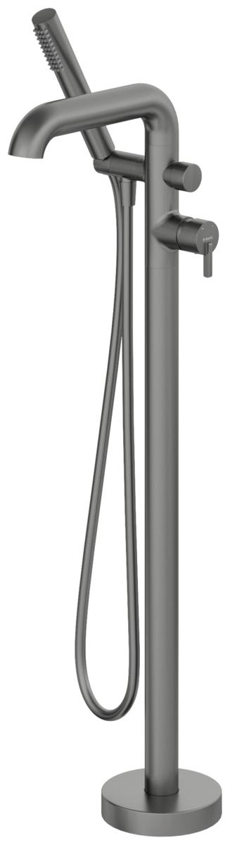 Freestanding Faucets, SILIA Bath mixer, freestanding, with shower set, Deante