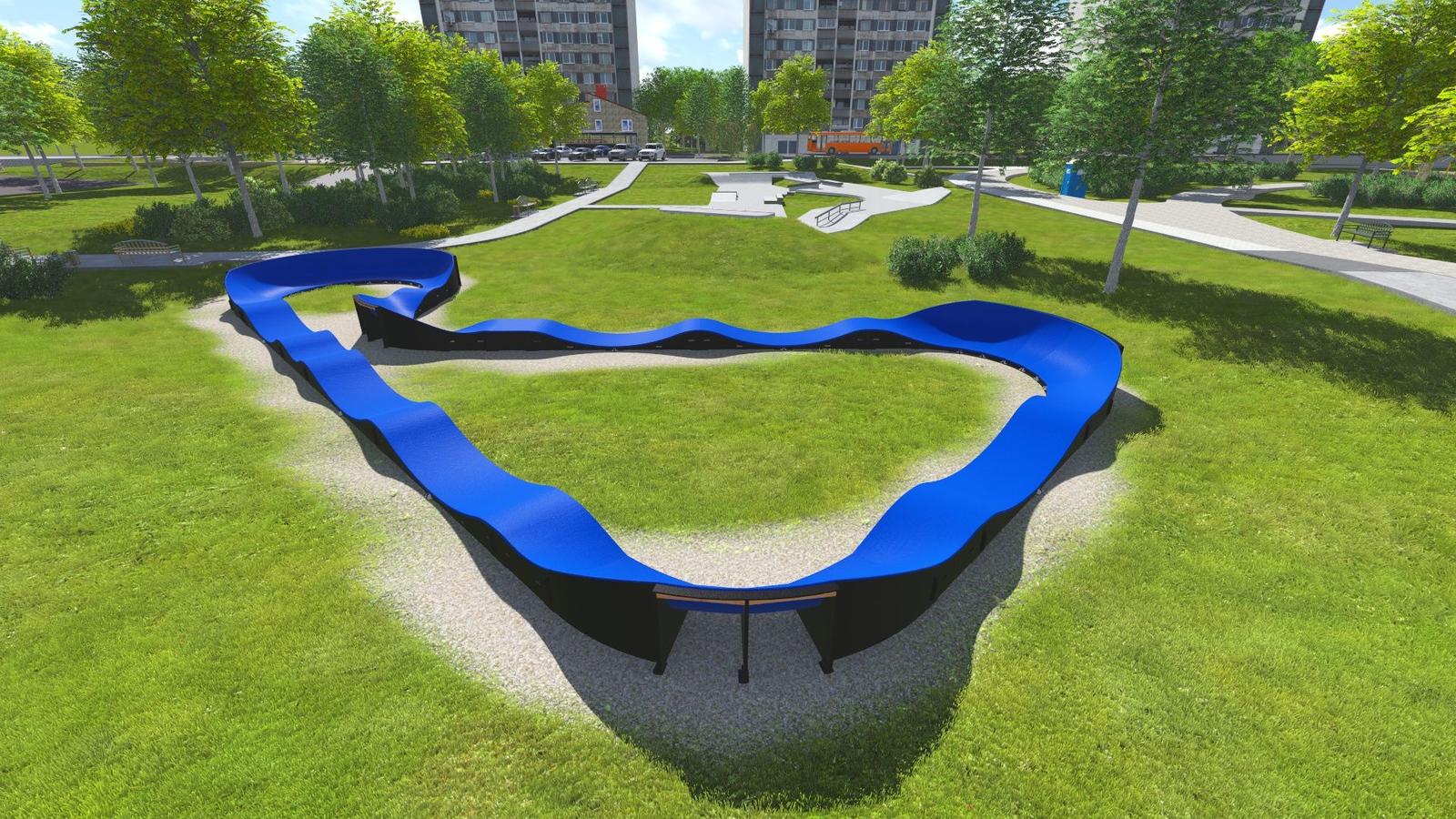 Pumptrack, Pumptrack PC3, Grupa Techramps