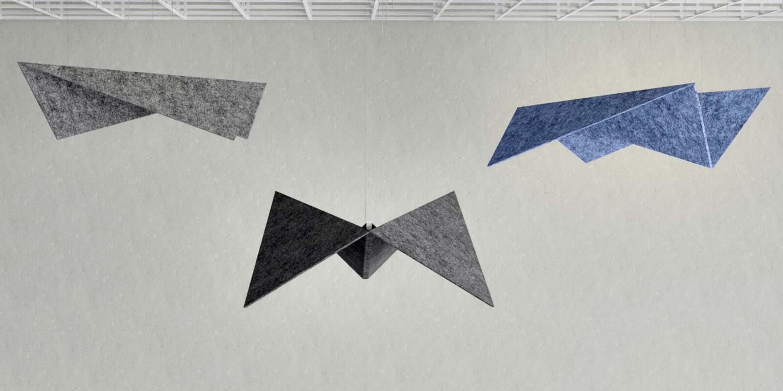 Acoustic furniture, Brevo Three-dimensional panels, MARO Office Furniture