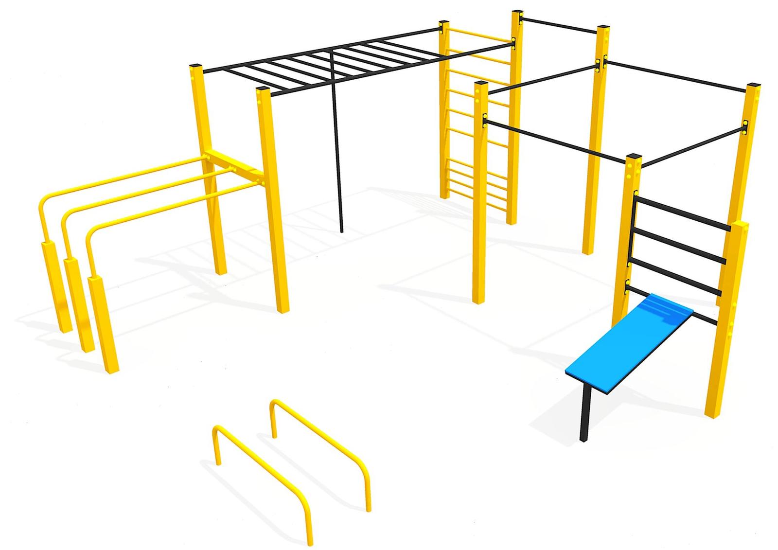 Flowpark, Flowpark Standard M, Grupa Techramps