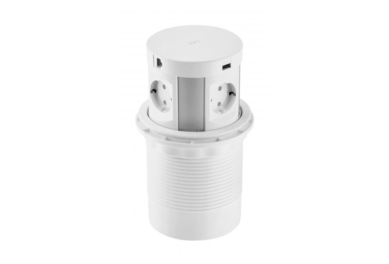 Furniture power socket COMFORT PLUS | AE-BPW4S120P-10 | GTV POLAND S.A ...