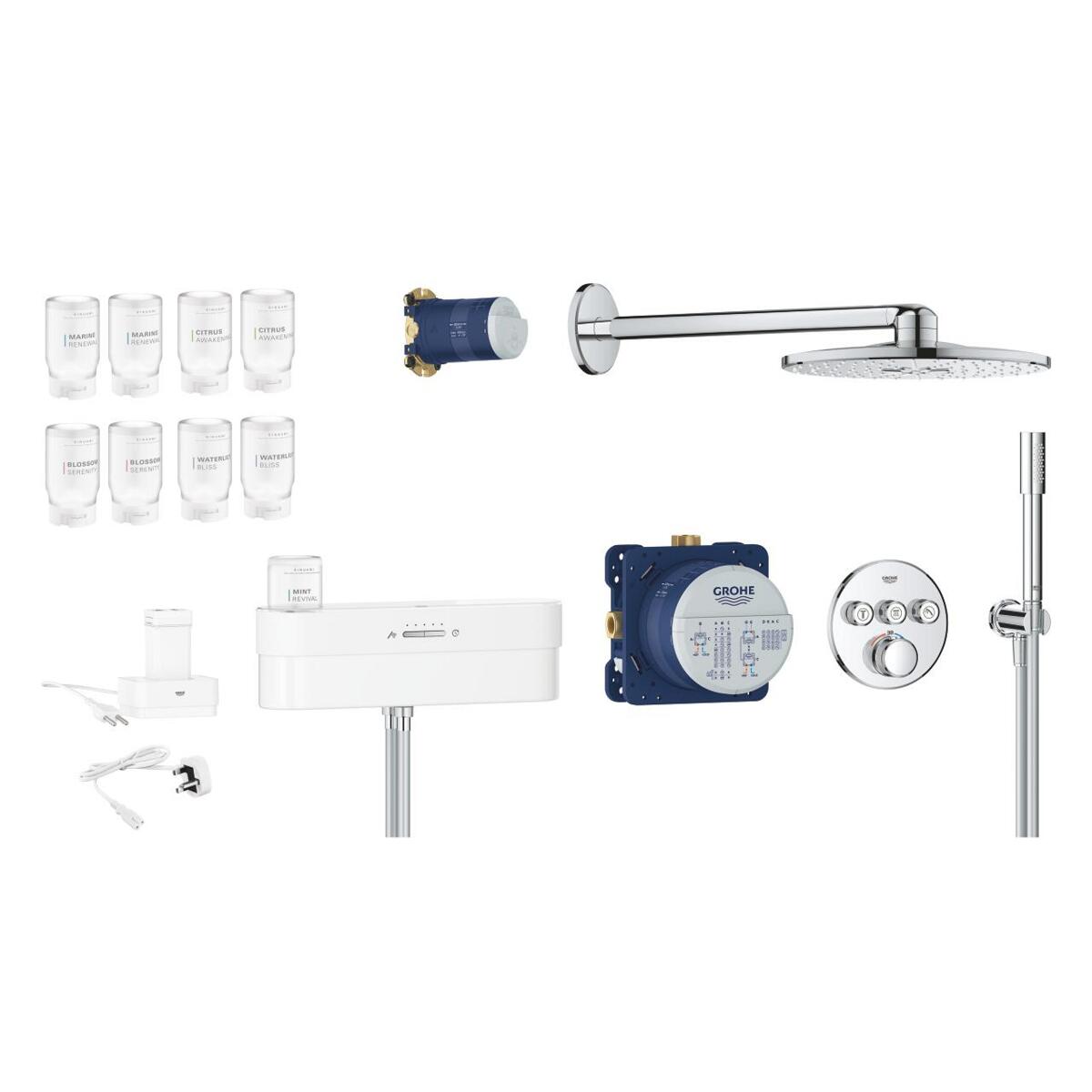 Shower Sets, Concealed shower system, GROHE