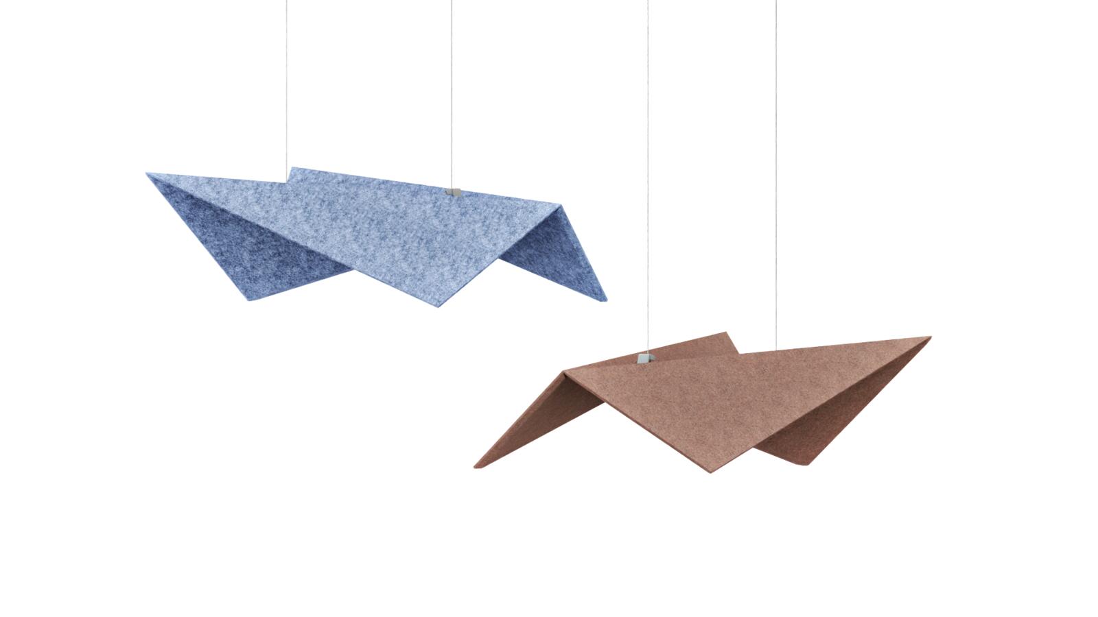 Acoustic furniture, Brevo Three-dimensional panels, MARO Office Furniture