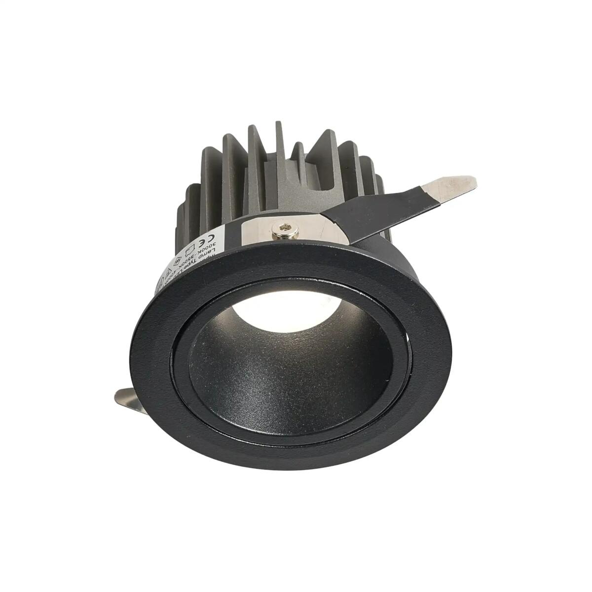 Recessed Lamps, Pik LED black recessed eyelet RL0106-CCT-BK, YASKR SPÓŁKA Z OGRANICZONĄ ODPOWIEDZIALNOŚCIĄ