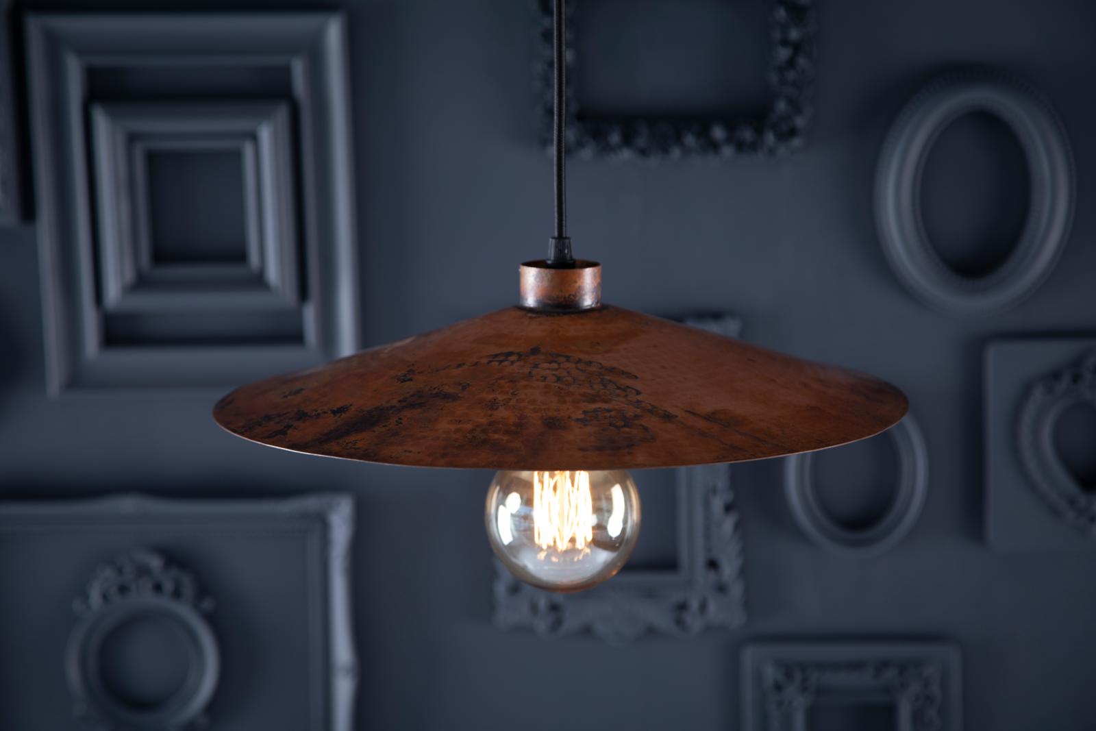 Hanging Lamps, Zanahoria - copper hanging lamp, Cerames
