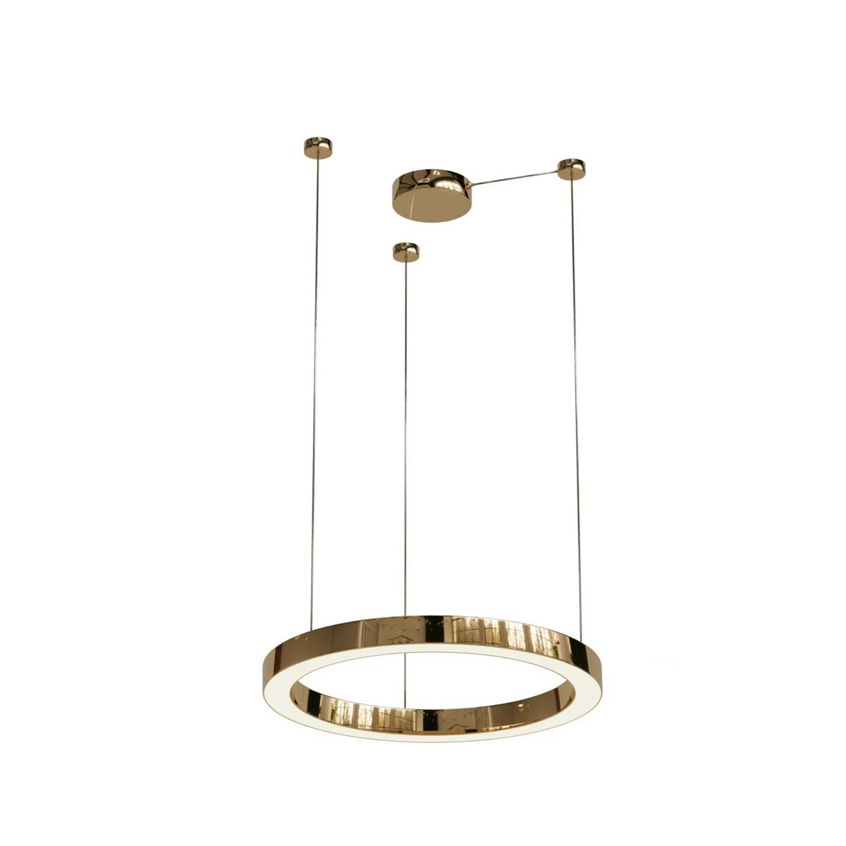 Hanging Lamps, Aurum S 1xLED Gold Chandelier PL0116-50, YASKR SPÓŁKA Z OGRANICZONĄ ODPOWIEDZIALNOŚCIĄ