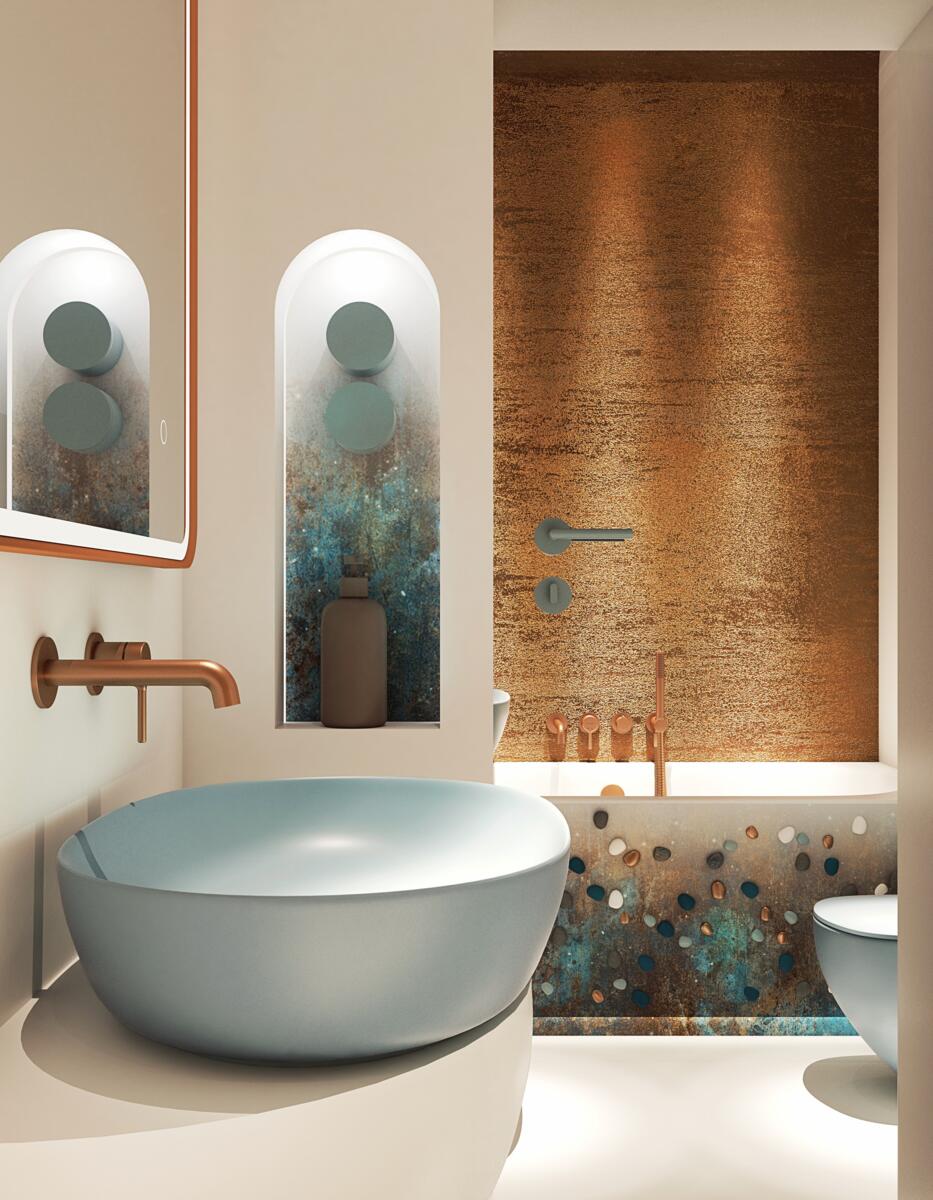 Mała impresja- łazienka w wersji mini