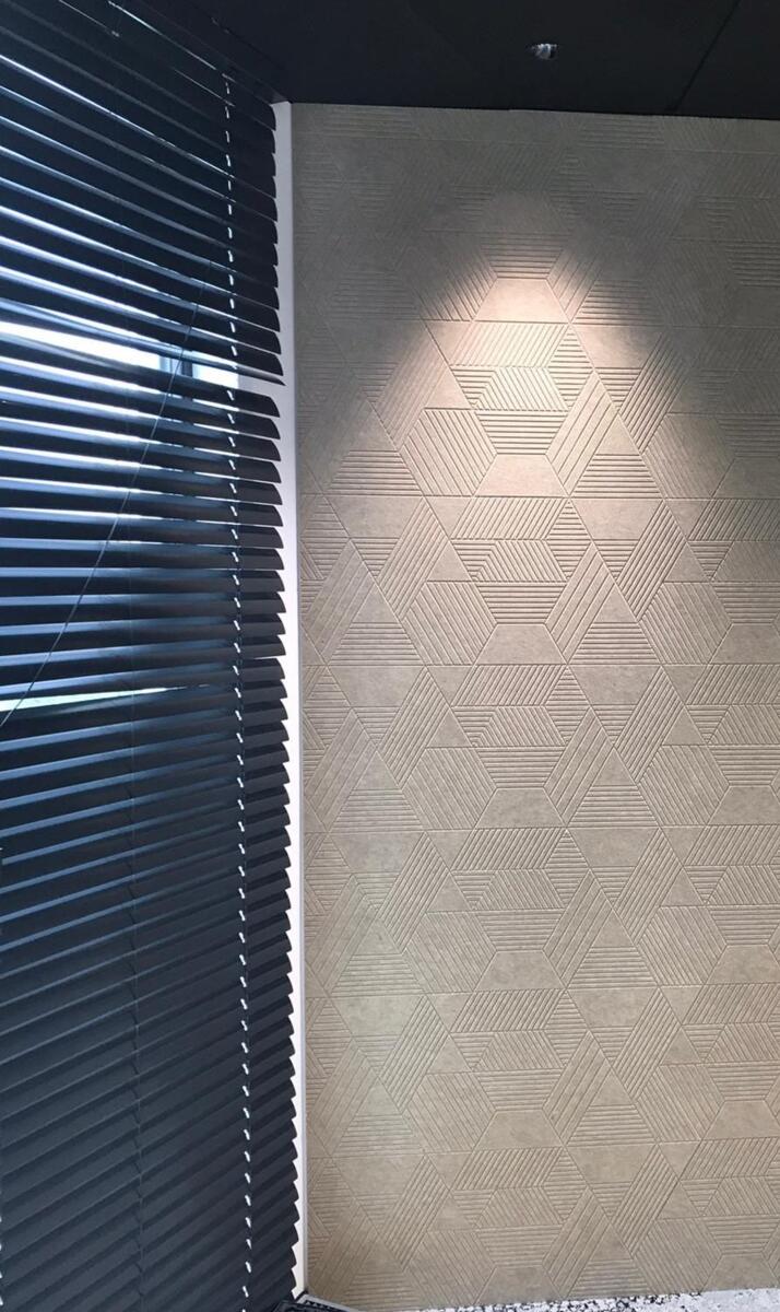 Acoustic panels, V-cut panels, Fovere