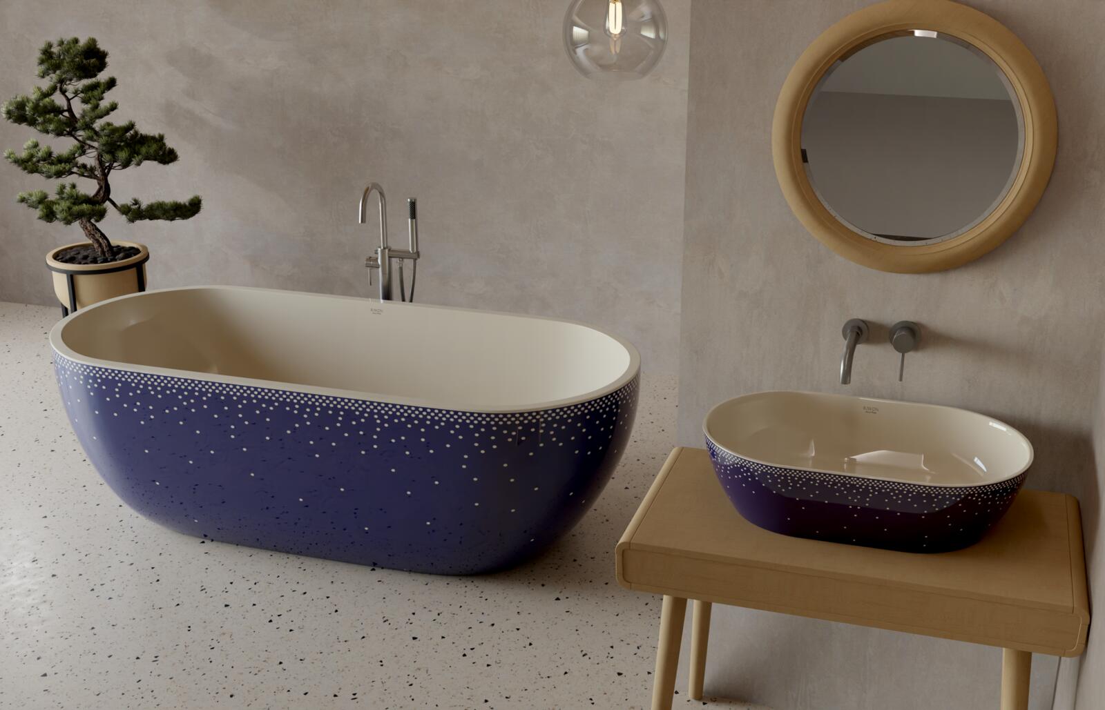 Lavabos de sobremesa, Space - Serenity countertop washbasin, RAVON