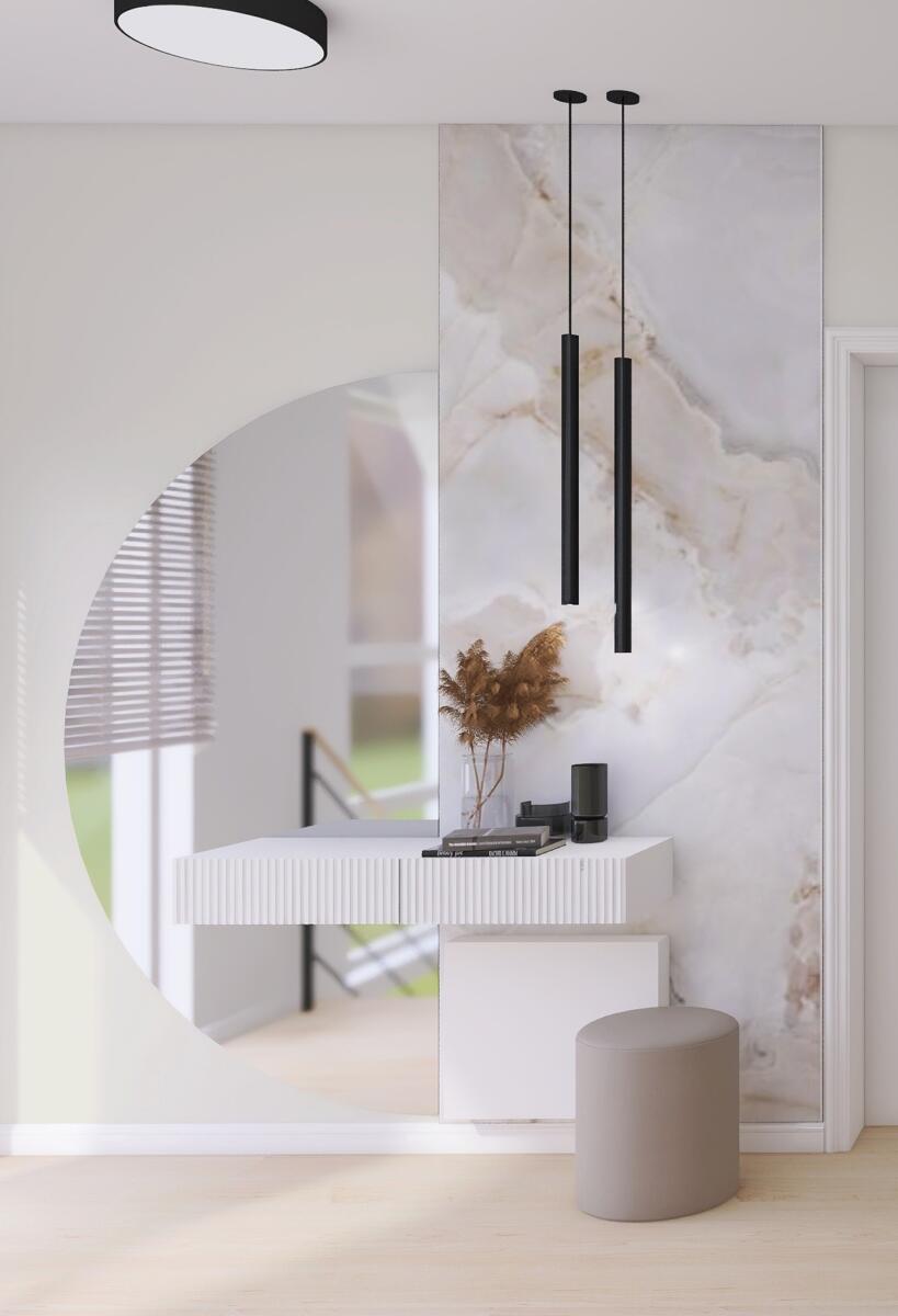 Projekt wnętrza domu w Będzinie