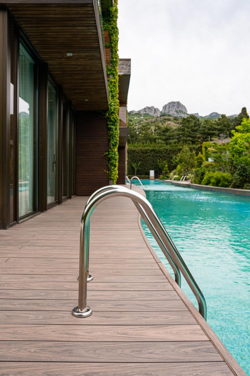 Terrassenbretter, Terrassendiele Bruggan MultiColor Wenge, WOODPLAST