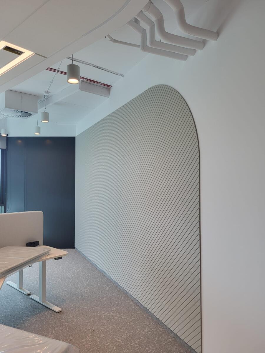 Acoustic panels, V-cut panels, Fovere