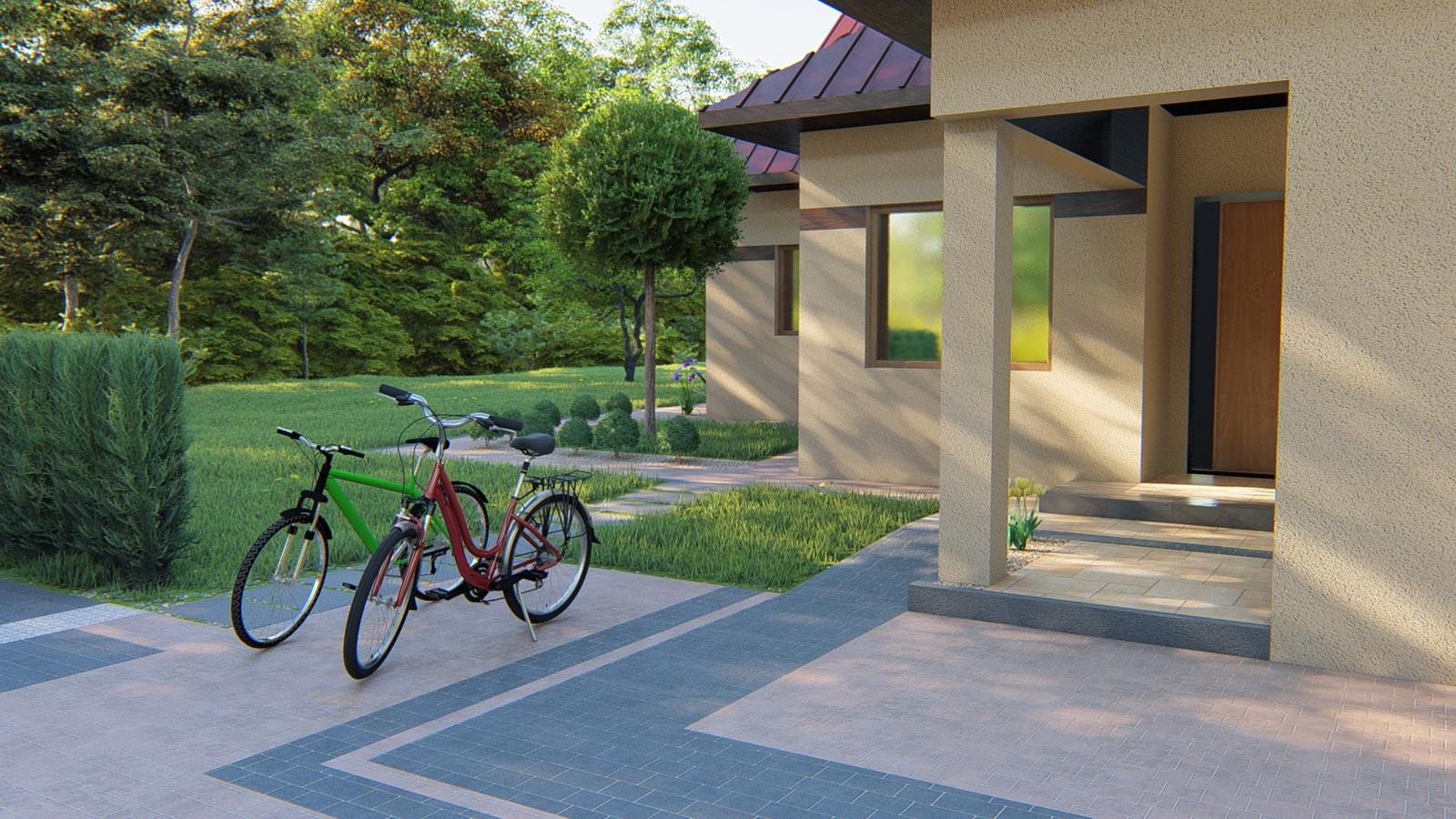 Projekt kostki brukowej Łososina Dolna