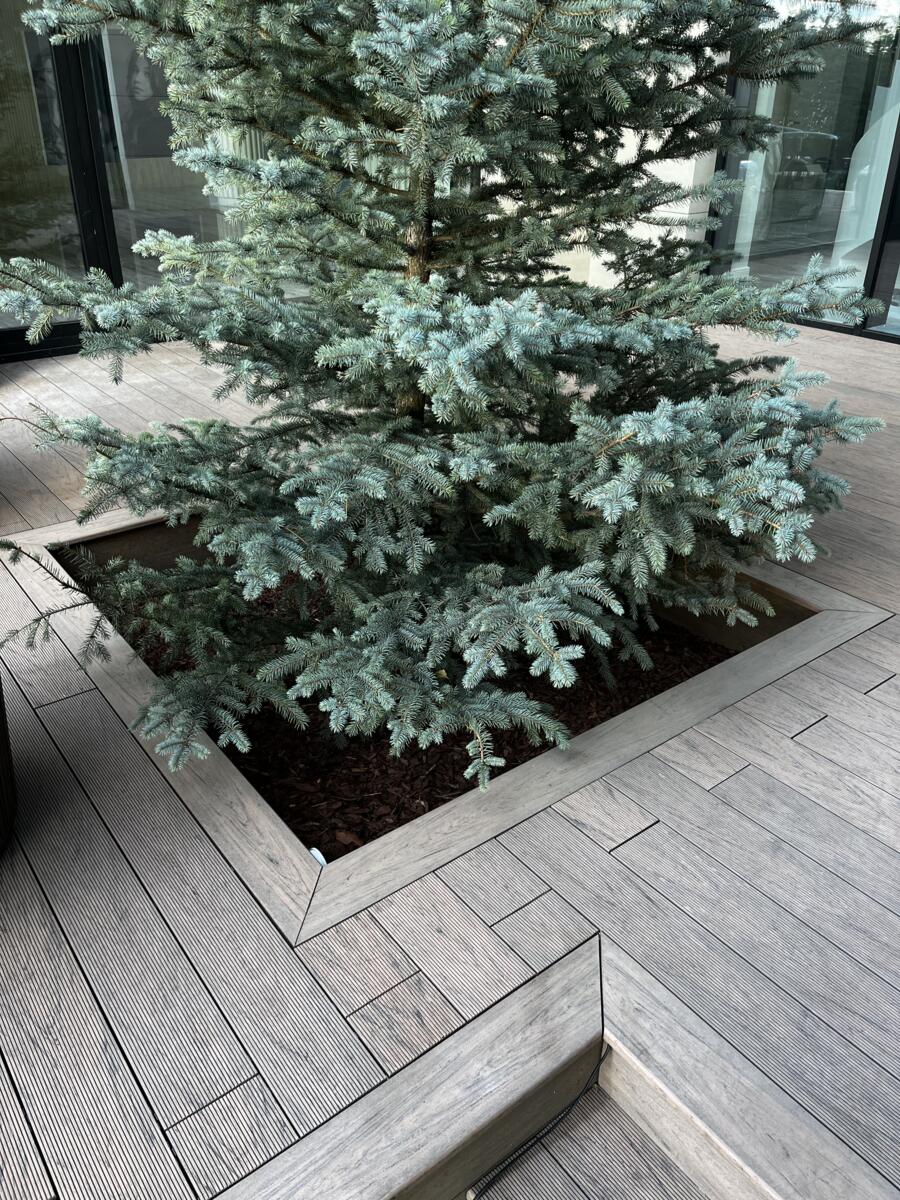 Terrassenbretter, Terrassendiele Bruggan MultiColor Wenge, WOODPLAST