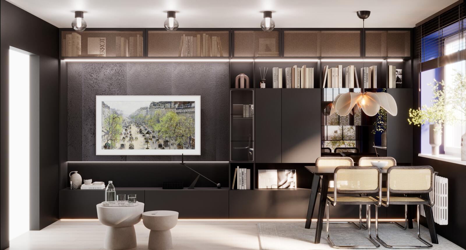 Projekt mieszkania pod Warszawą