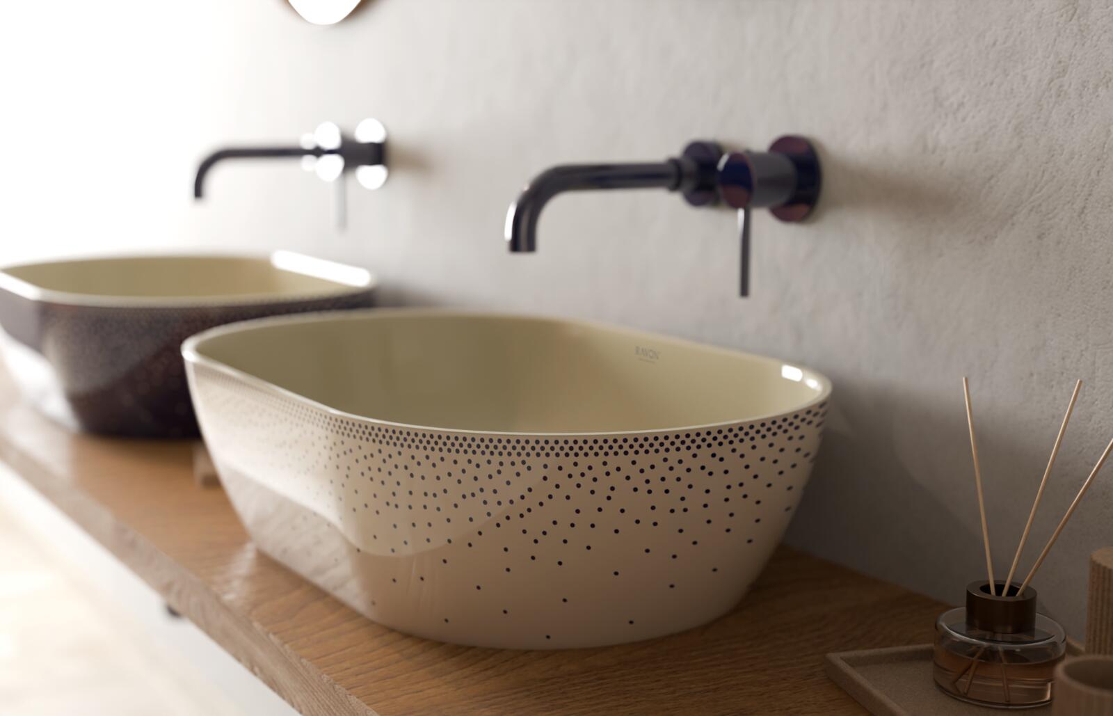 Lavabos de sobremesa, Space - Serenity countertop washbasin, RAVON