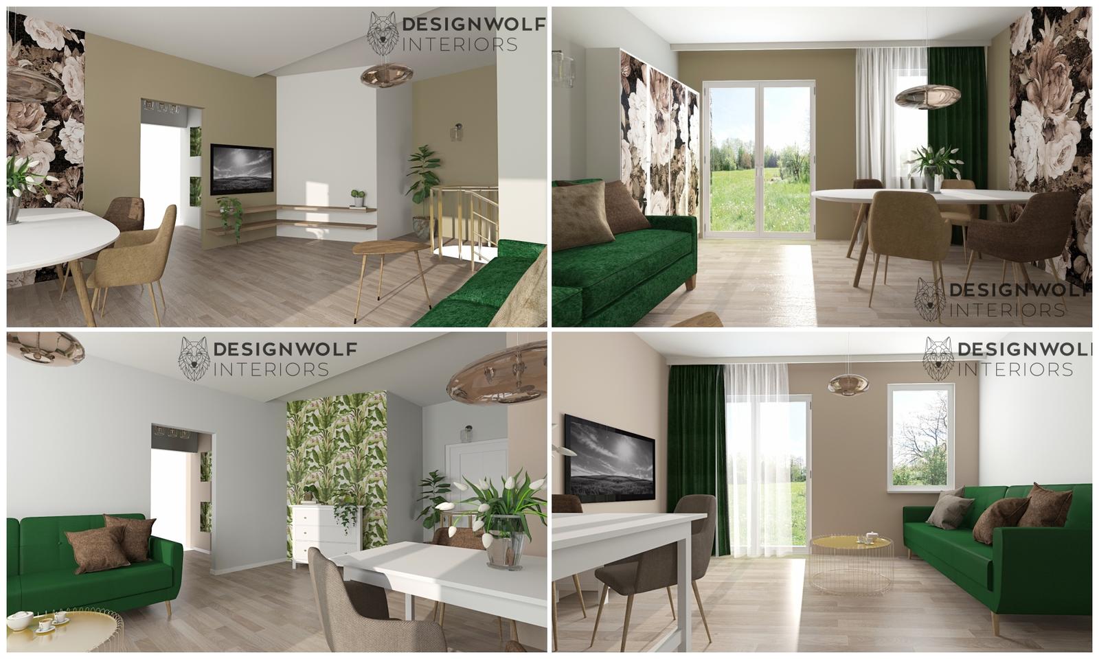 Wizualizacje projektów | DesignWolf Interiors Klaudia Ulińska - ArchiUp ...