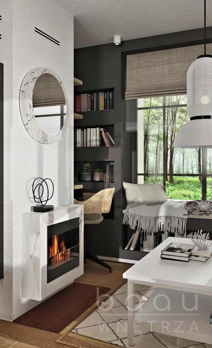 Dom letniskowy w stylu modern farmhouse.