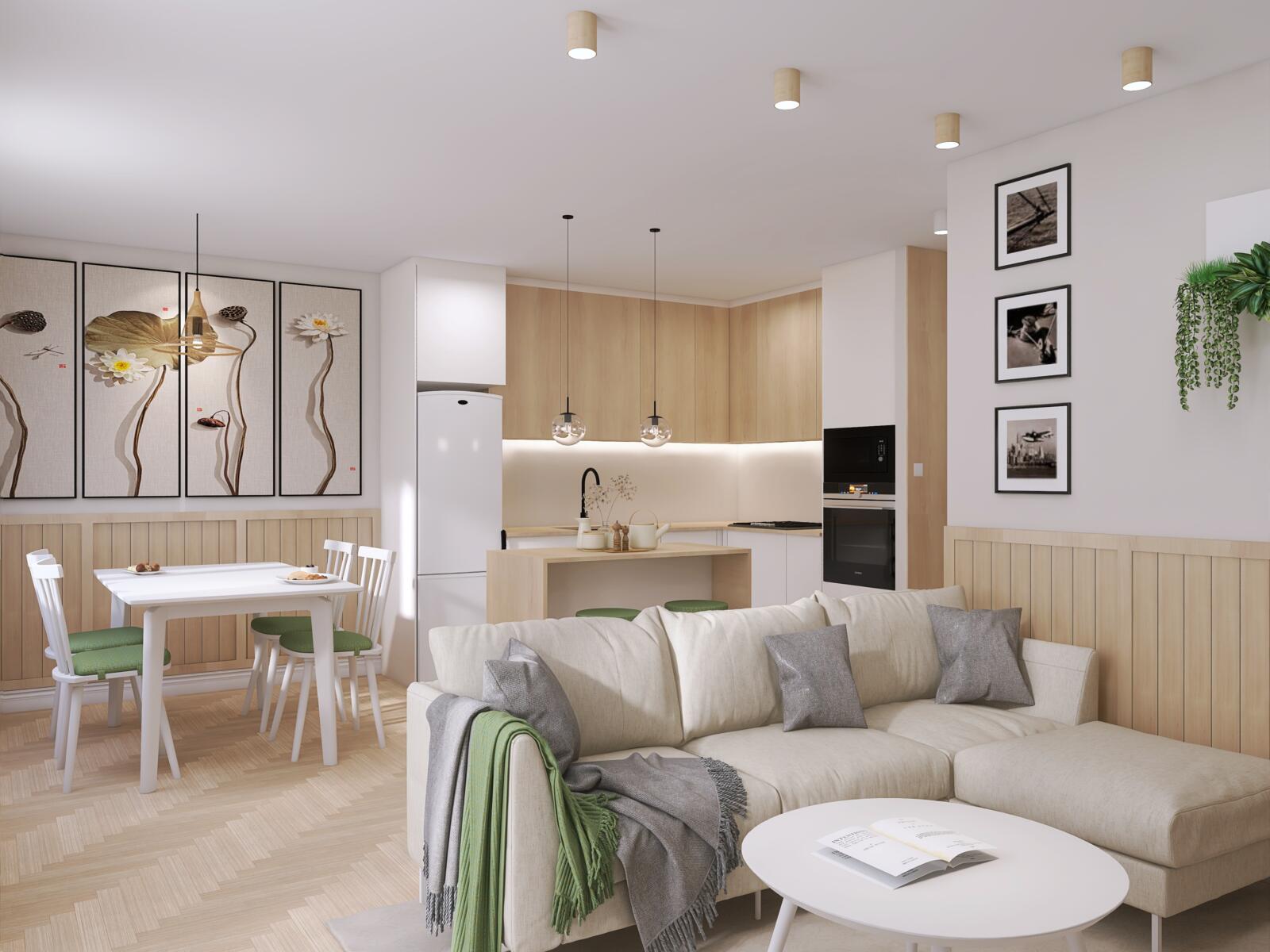 Projekt wnętrza domu w Garwolinie