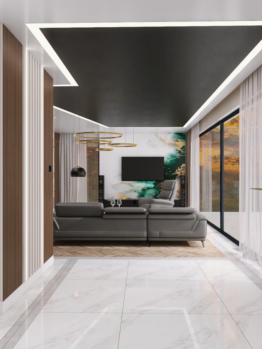 Projekt wnętrza domu w Garwolinie