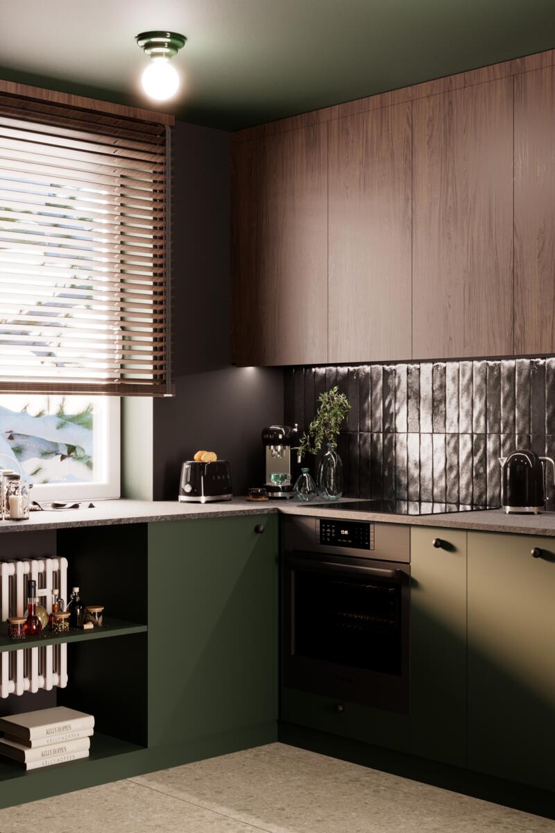 Projekt mieszkania pod Warszawą