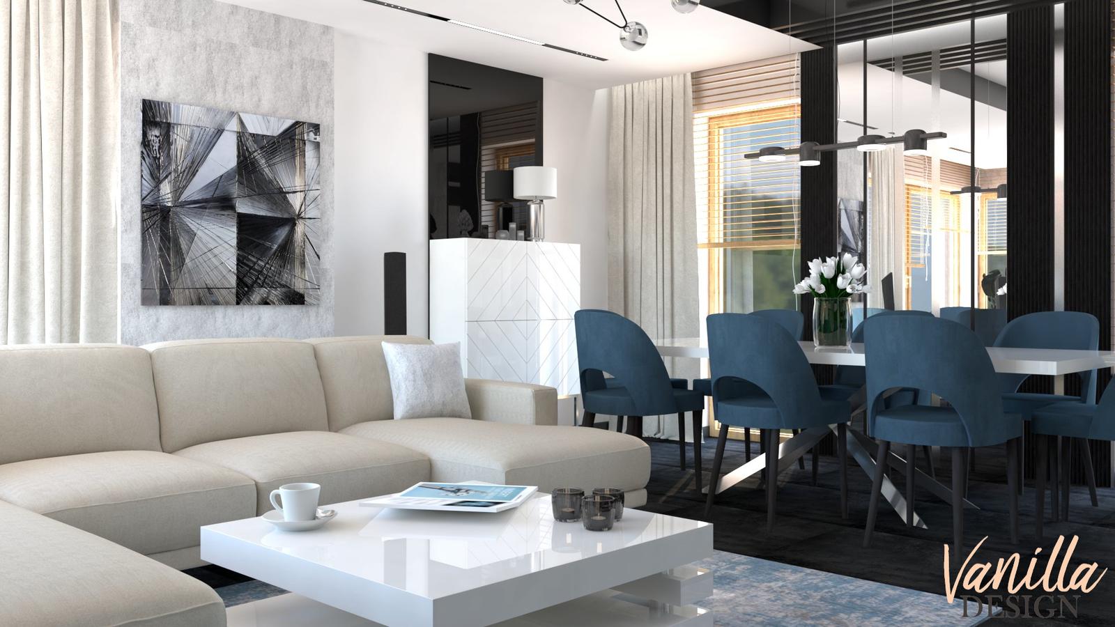 Projekt nowoczesnego domu w Lublinie | Vanilla Design - Estetyczne ...