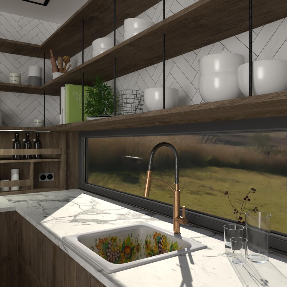 This hand-painted Italian Uve sink by Cerames is a...
