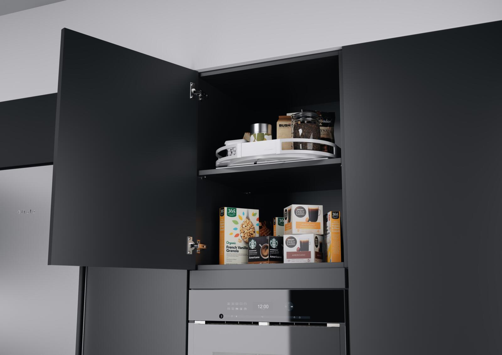 Tall cabinet system - deep cabinets