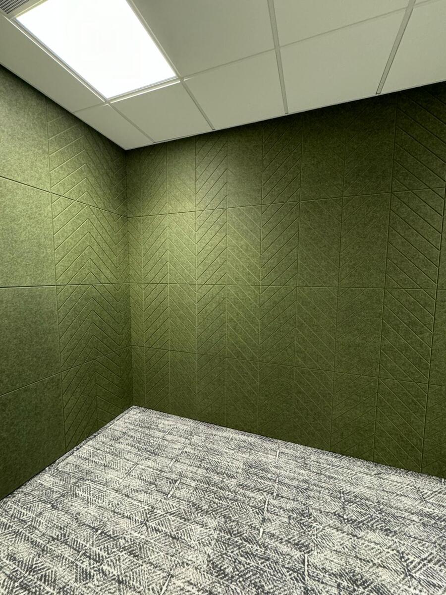 Acoustic panels, V-cut panels, Fovere
