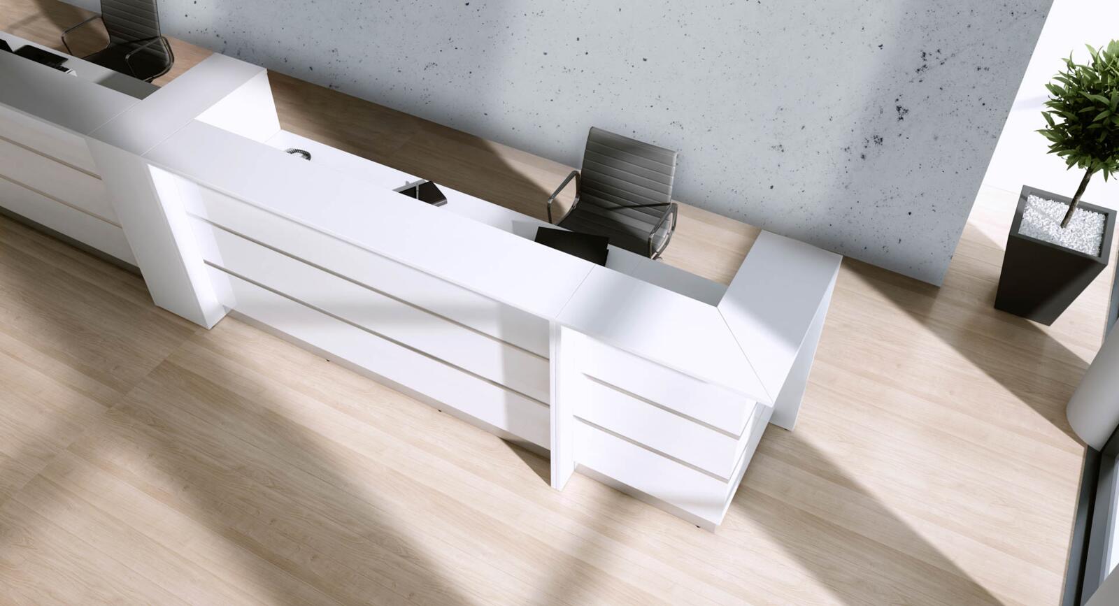 Counters, Vero reception counters, MARO Office Furniture