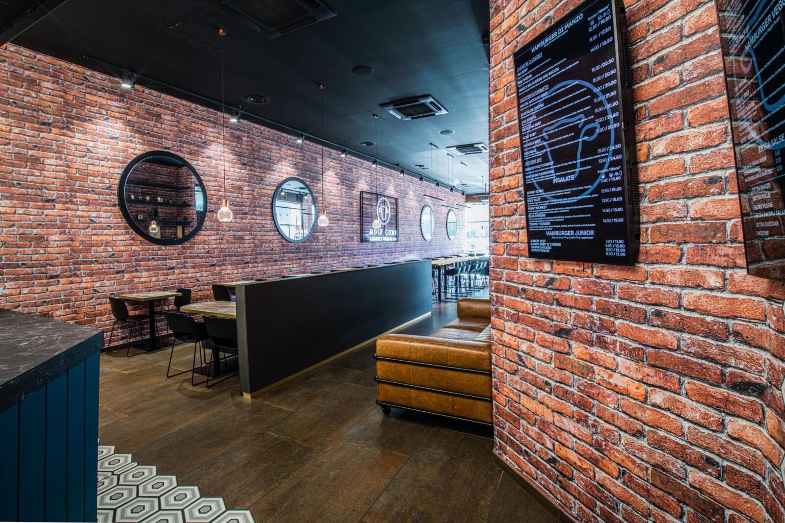 Holy Cow burger restaurant