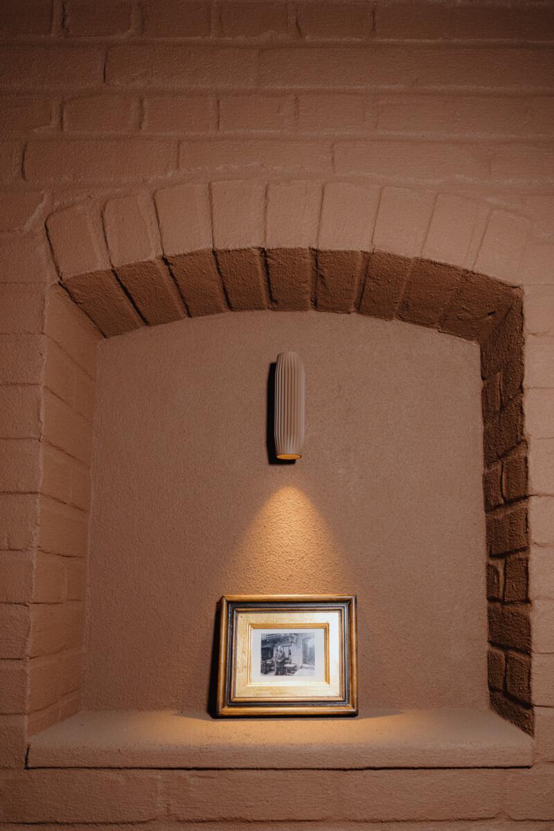 *Custom version of the TRIBA mini wall luminaire