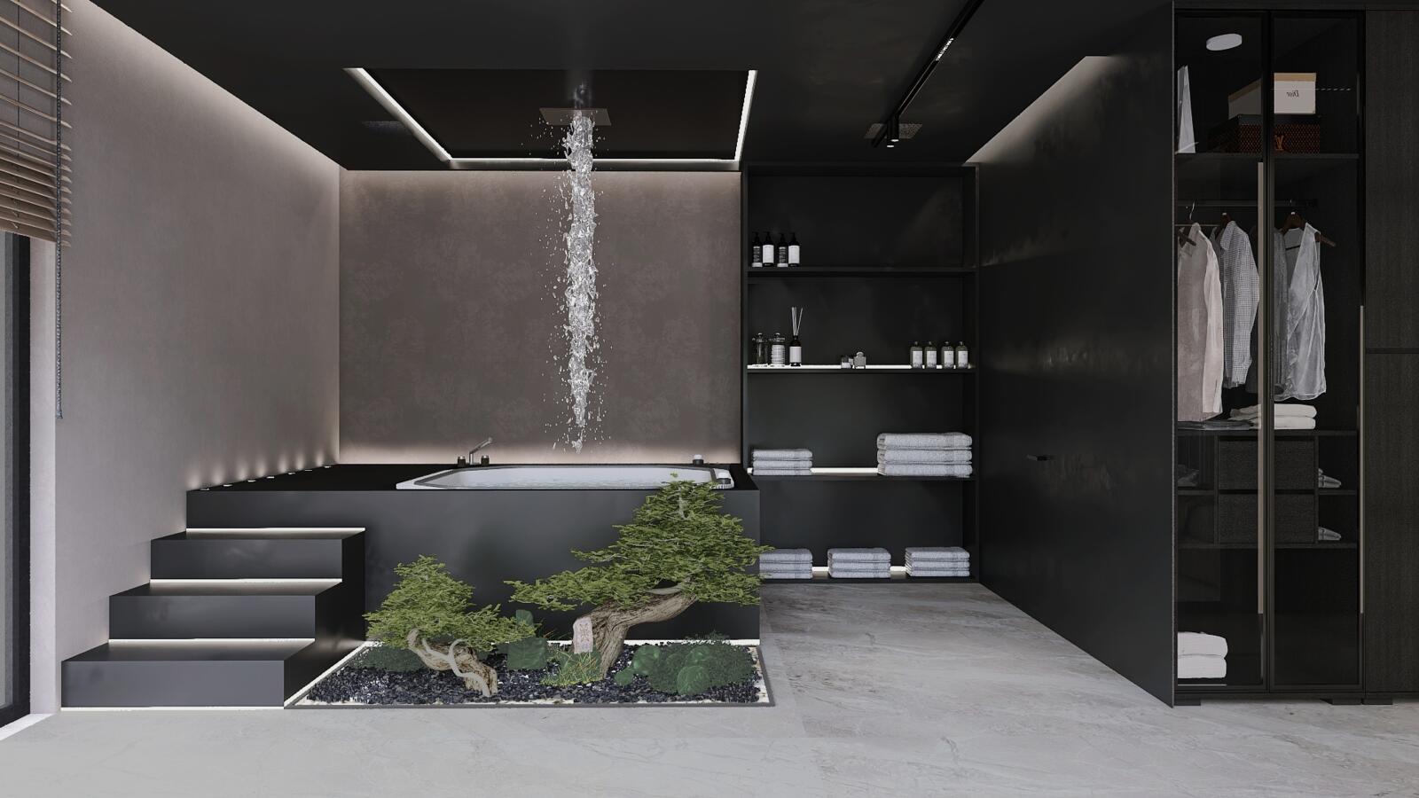 Projekt luksusowej rezydencji pod Warszawą