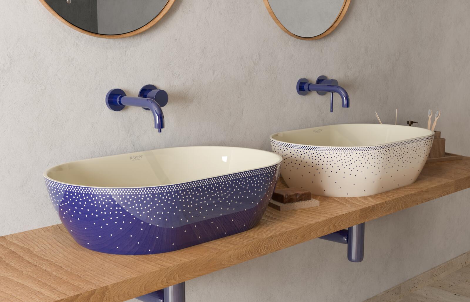 Lavabos de sobremesa, Space - Serenity countertop washbasin, RAVON