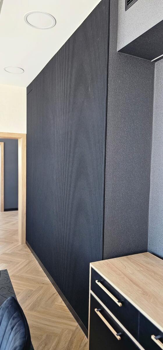 Acoustic panels, V-cut panels corduroy, Fovere