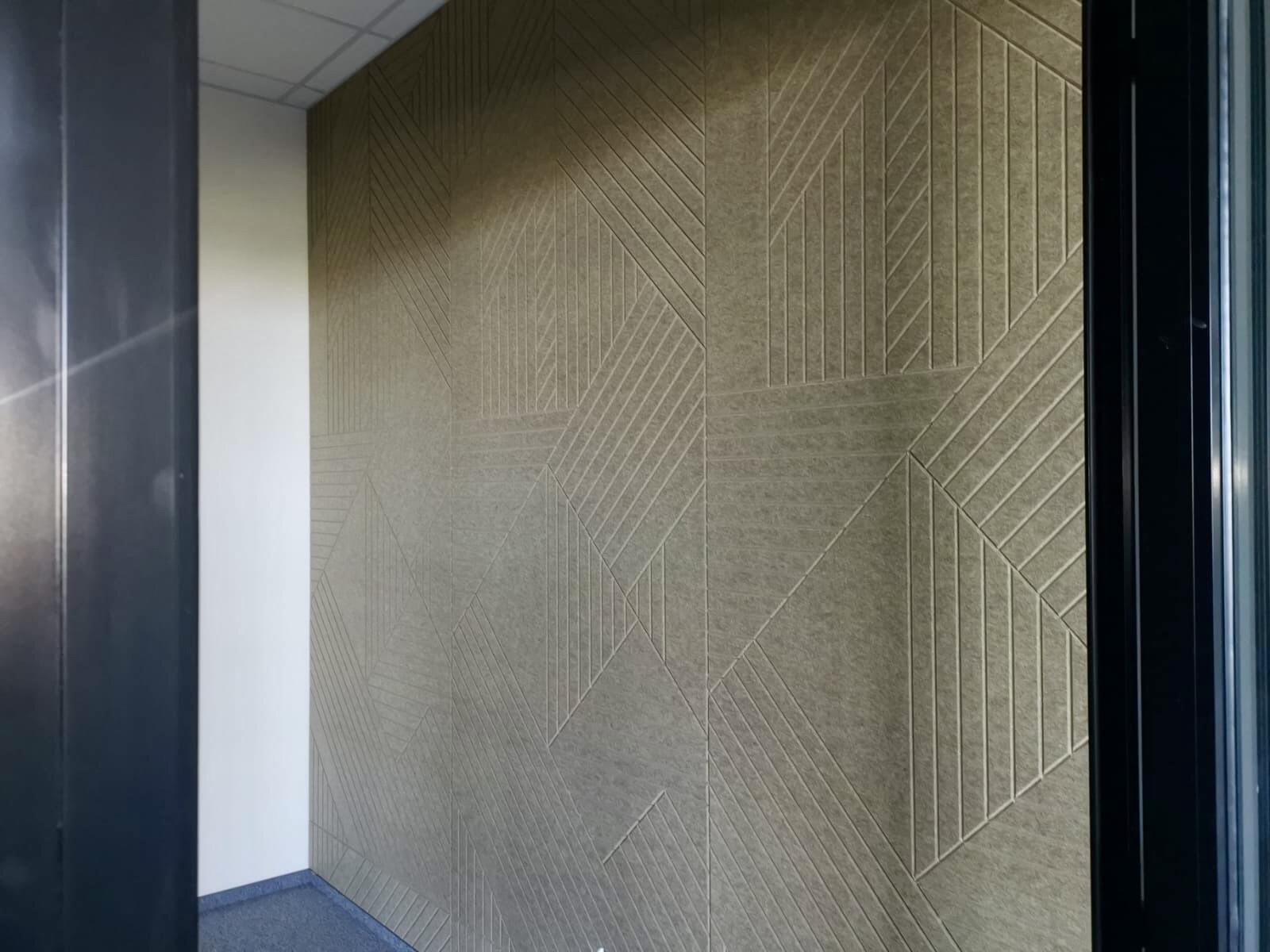 Acoustic panels, V-cut panels, Fovere