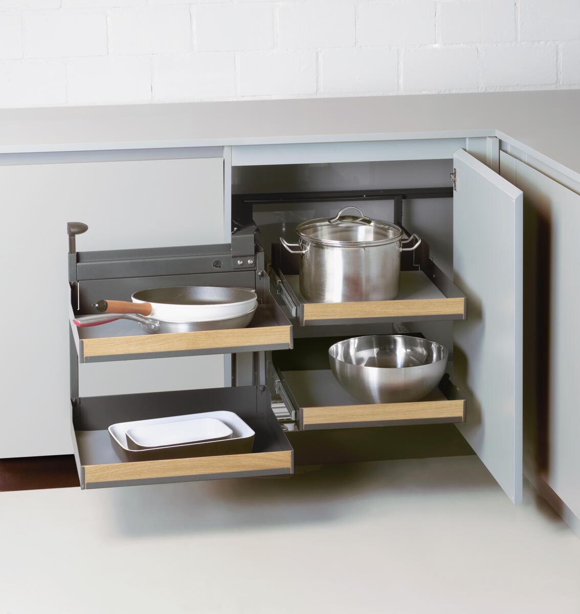 Corner storage