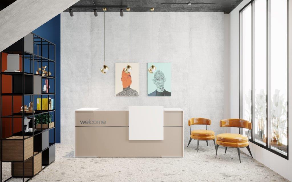 Counters, Nivero reception counters, MARO Office Furniture